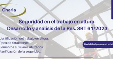 Capacítate en Seguridad en el Trabajo en Altura
