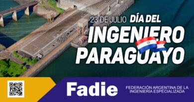 ¡Feliz Día del Ingeniero Paraguayo!