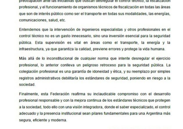 PROCLAMA INSTITUCIONAL